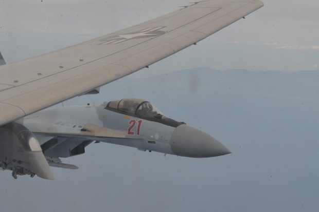 2 Jet Tempur Su-35 Rusia Cegat Pesawat AS, Berisiko Tabrakan di Udara