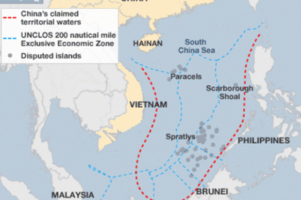 AS Tolak Klaim China di Laut China Selatan, Taiwan Semringah